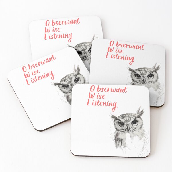 Item preview, Wise Owl Observant Listening Nature Animal Cartoon Tee designed and sold by UrbanPunch.