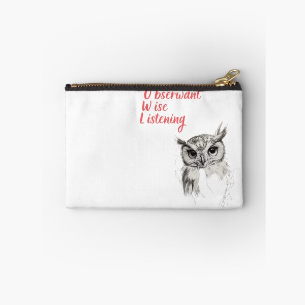 Item preview, Wise Owl Observant Listening Nature Animal Cartoon Tee designed and sold by UrbanPunch.