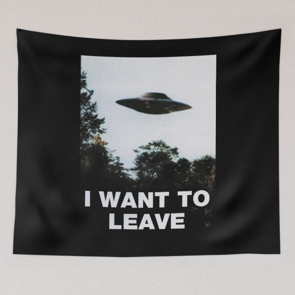Item preview, I want to leave designed and sold by remerasnerdas.