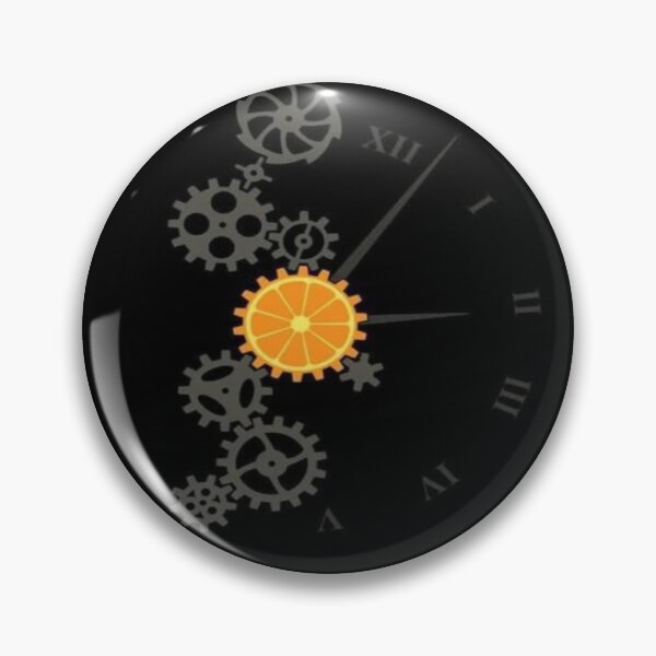 Item preview, Drawing of ticking machine clock design  designed and sold by NivyasArtistry.