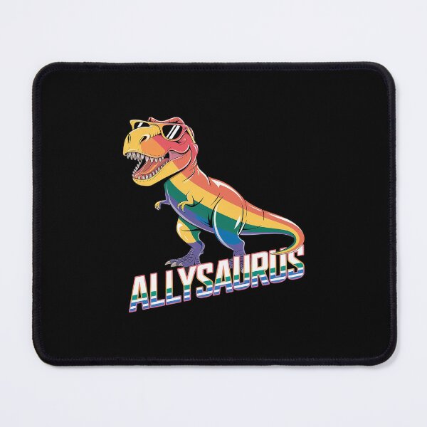 Item preview, Allysaurus Dinosaur Ally Gay LGBT Pride Flag Rainbow LGBTQ designed and sold by CombatTask.