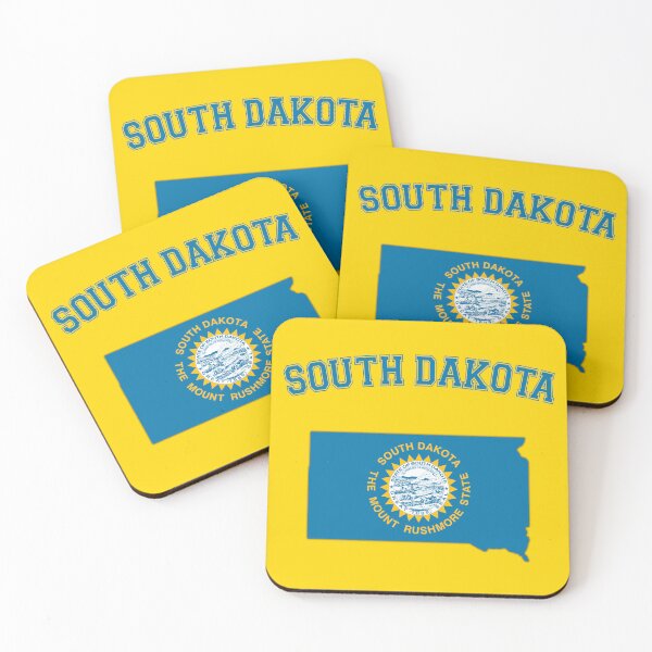 Item preview, South Dakota State Pride - Vintage Mount Rushmore State Map designed and sold by mashmosh.