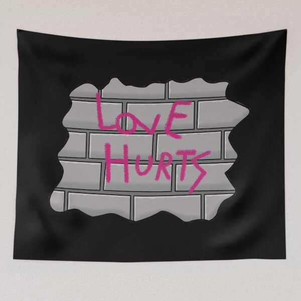 Item preview, Love Hurts Wall designed and sold by Scythe37.