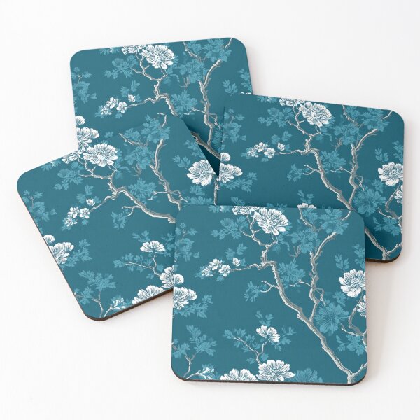 Item preview, Transformative Teal Botanical Bliss designed and sold by Ewa Miller.
