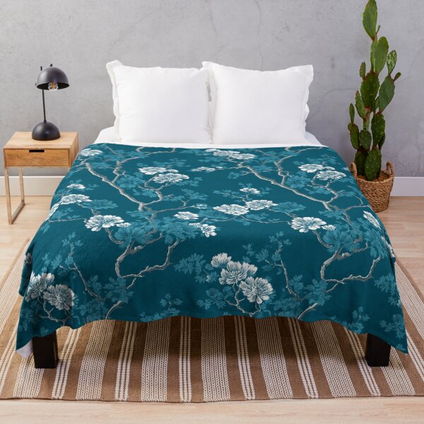 Item preview, Transformative Teal Botanical Bliss designed and sold by Ewa Miller.