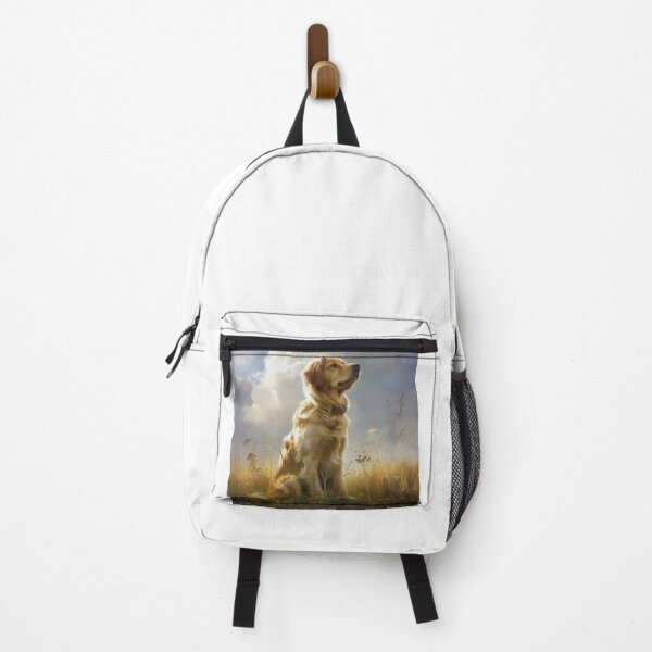 Item preview, Trail Dog Golden Retriever – Adventure Hiking Dog Lover Design designed and sold by PixelWaveBD.