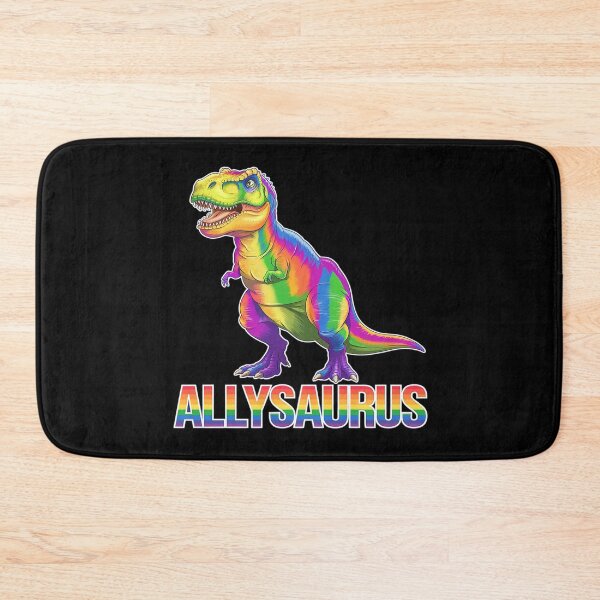 Item preview, Allysaurus Dinosaur Dino Ally Equality LGBT Flag Humor 1  designed and sold by MarryIsMonth.