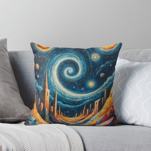 Item preview, Starlit Spiral Metropolis designed and sold by Nox Studios.