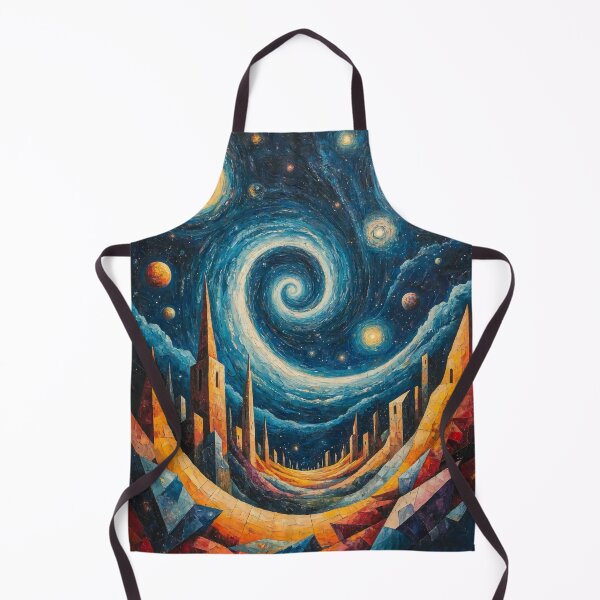 Item preview, Starlit Spiral Metropolis designed and sold by Nox Studios.