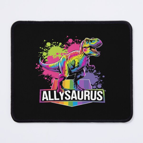 Item preview, Allysaurus Dinosaur Dino Rainbow Equality LGBT Novelty  designed and sold by CombatTask.