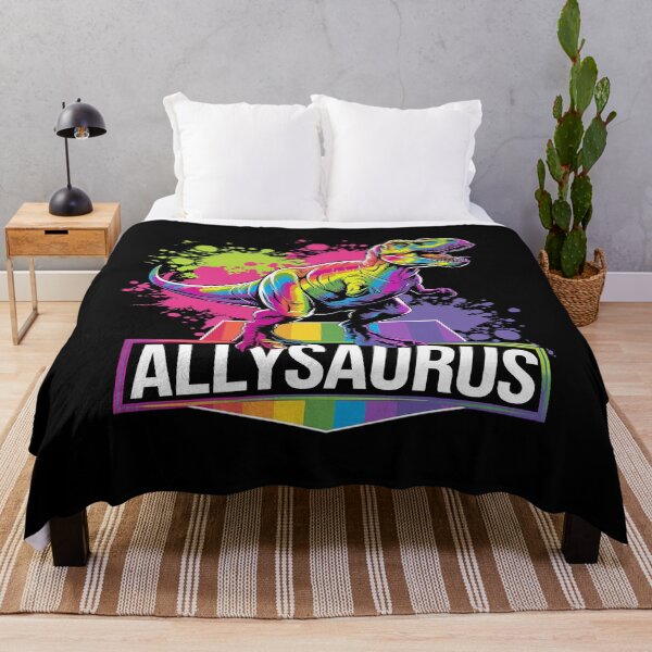 Item preview, Allysaurus Dinosaur Dino Rainbow Equality LGBT Novelty  designed and sold by CombatTask.