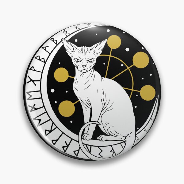 Item preview, Celestial Witchy Cats - Minimalist Moon Magic Mystical Art designed and sold by kaszczyszko.