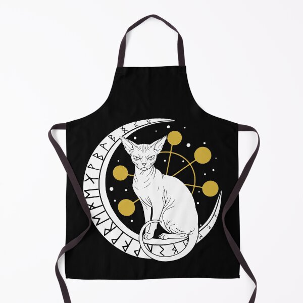 Item preview, Celestial Witchy Cats - Minimalist Moon Magic Mystical Art designed and sold by kaszczyszko.