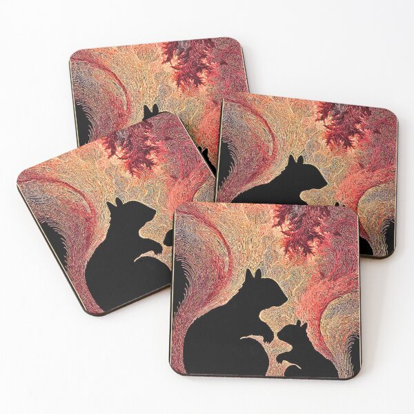 Item preview, Chidimoo Spirit: Anishinaabe-Inspired Squirrel Art   designed and sold by totemystic_spiral_house.