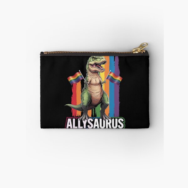 Item preview, Allysaurus Dinosaur In Rainbow Flag For Ally LGBT Pride  designed and sold by MarryIsMonth.