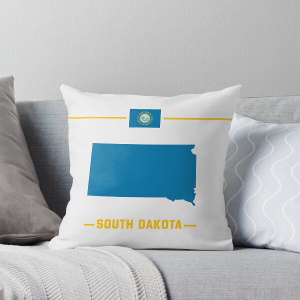 Item preview, South Dakota State Pride - Classic Blue Silhouette Design designed and sold by mashmosh.