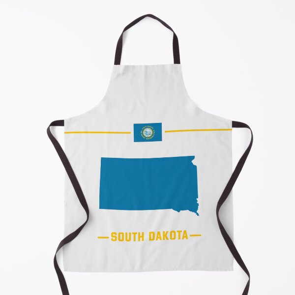 Item preview, South Dakota State Pride - Classic Blue Silhouette Design designed and sold by mashmosh.