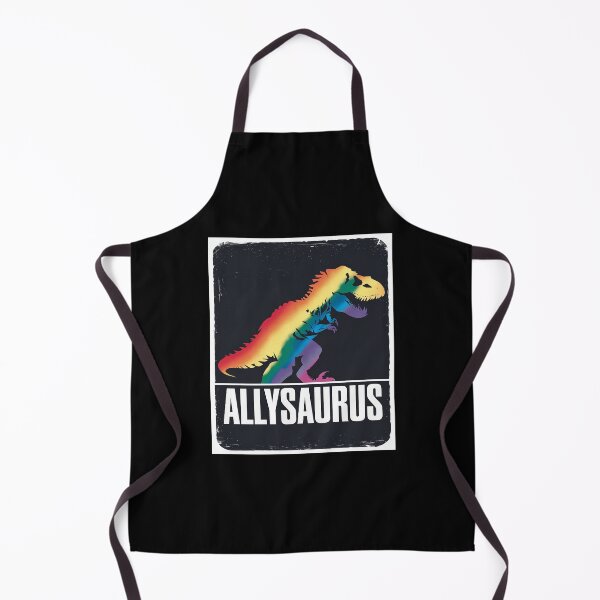 Item preview, Allysaurus Dinosaur In Rainbow Flag For Ally LGBT Pride 1 designed and sold by CombatTask.