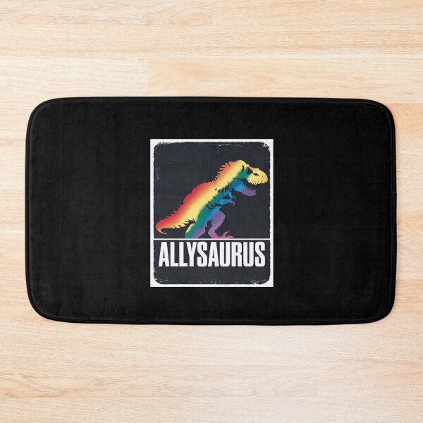 Item preview, Allysaurus Dinosaur In Rainbow Flag For Ally LGBT Pride 1 designed and sold by CombatTask.