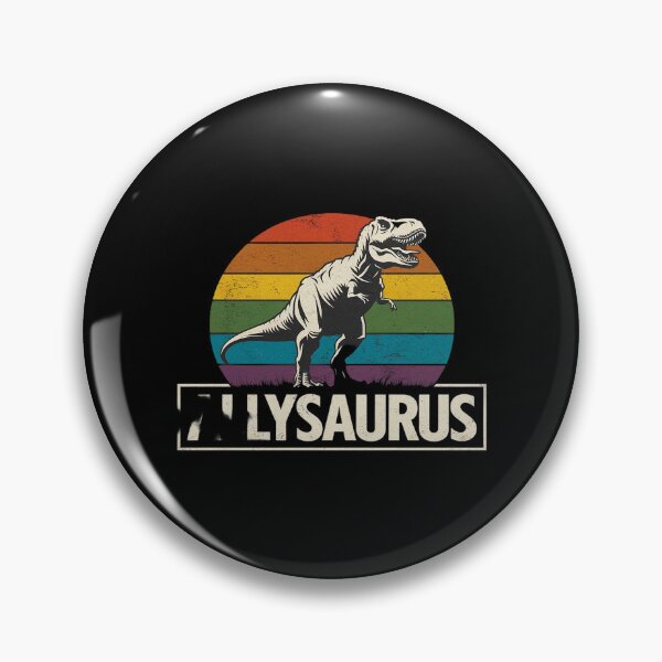 Item preview, Allysaurus Dinosaur T Rex Rainbow Flag Ally LGBT Pride 1  designed and sold by MarryIsMonth.