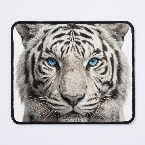 Item preview, Adult White Tiger Wild Stare designed and sold by RamboDesign.