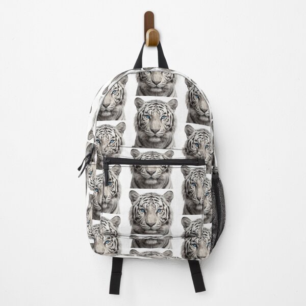 Item preview, Adult White Tiger Wild Stare designed and sold by RamboDesign.