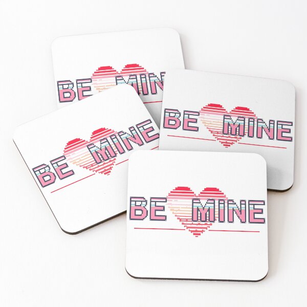 Item preview, Be Mine 80's Retro Design designed and sold by Inappropriate Ink.