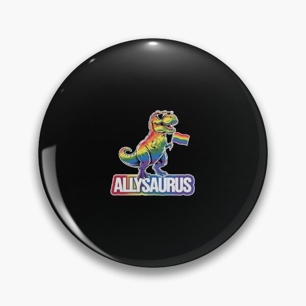Item preview, Allysaurus LGBT Dinosaur Rainbow Pride Flag Gay Pride Month  designed and sold by CombatTask.