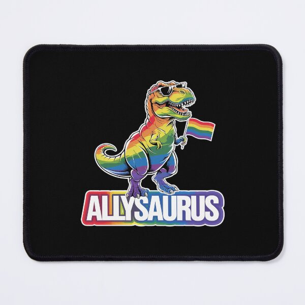 Item preview, Allysaurus LGBT Dinosaur Rainbow Pride Flag Gay Pride Month designed and sold by CombatTask.