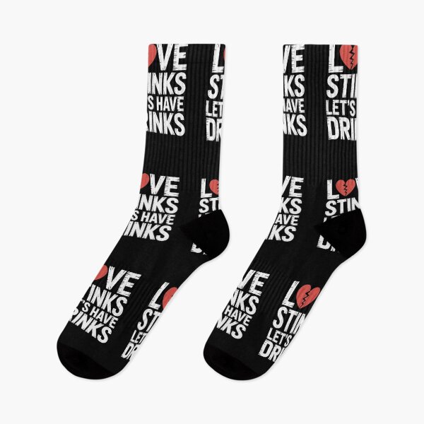 Item preview, Love Stinks Let's Have Drinks designed and sold by PrintAtelier.