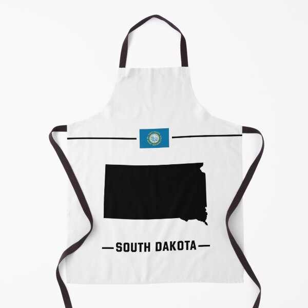 Item preview, South Dakota State Map Silhouette - Classic Pride Design designed and sold by mashmosh.