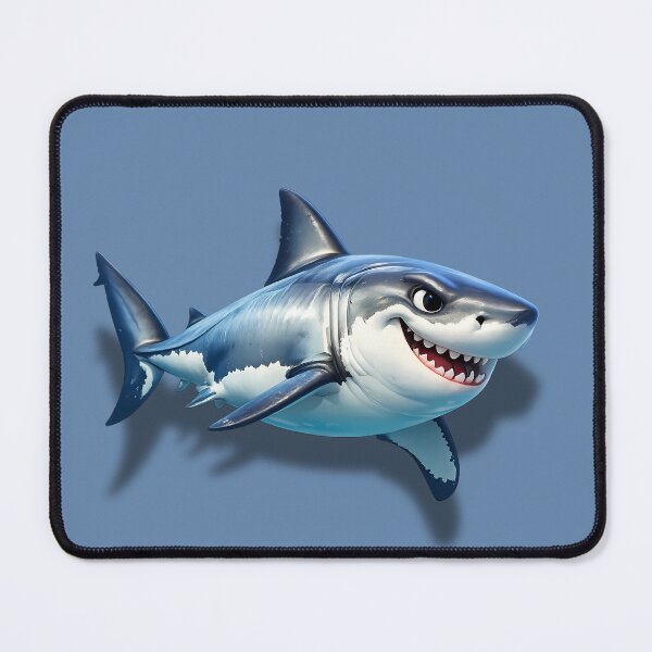 Item preview, Great White Shark – Mare Mare 3D Ocean Buddy designed and sold by malero-design.