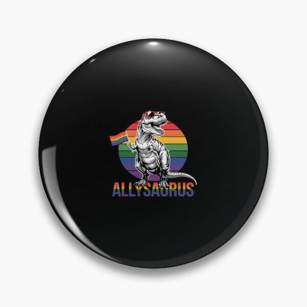 Item preview, Allysaurus LGBT Dinosaur Rainbow Flag Ally LGBT Pride 1  designed and sold by CombatTask.