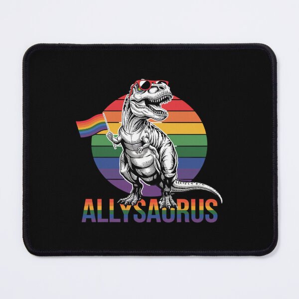 Item preview, Allysaurus LGBT Dinosaur Rainbow Flag Ally LGBT Pride 1  designed and sold by CombatTask.