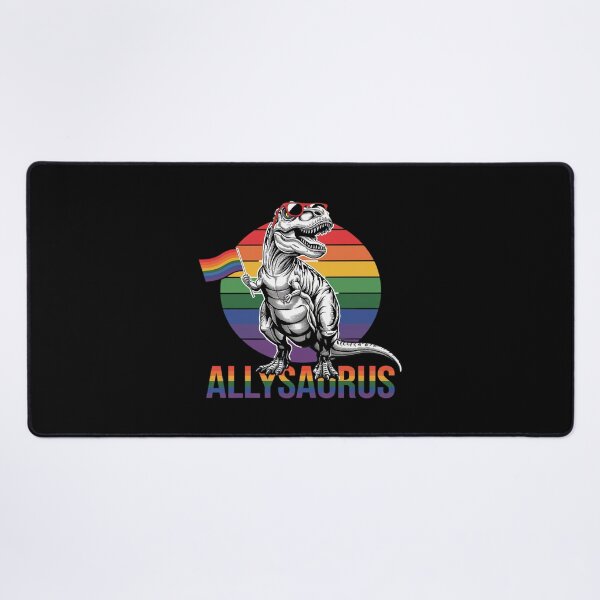 Item preview, Allysaurus LGBT Dinosaur Rainbow Flag Ally LGBT Pride 1 designed and sold by CombatTask.