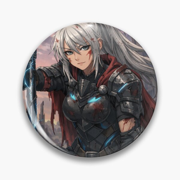 Item preview, Seraphina, Battle Worn Storm Spear Warrior designed and sold by Prayful.