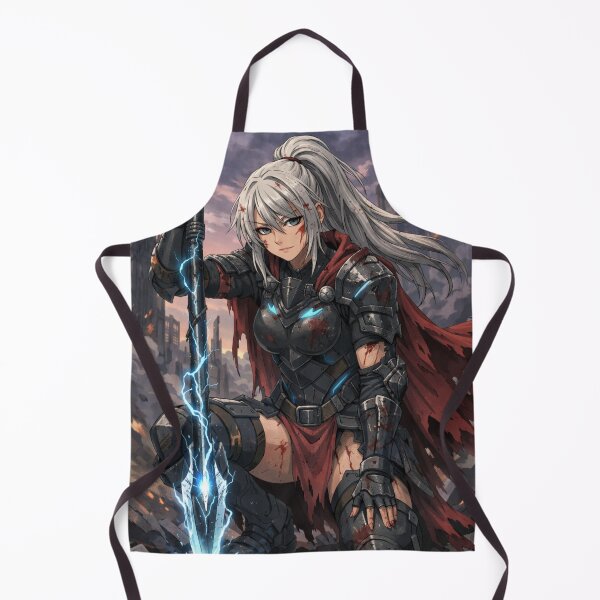 Item preview, Seraphina, Battle Worn Storm Spear Warrior designed and sold by Prayful.