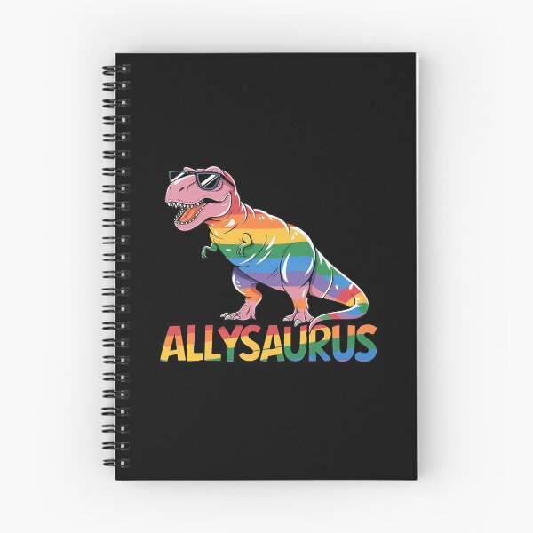Item preview, Allysaurus Rainbow Flag Dinosaur LGBT Pride 1 designed and sold by MarryIsMonth.