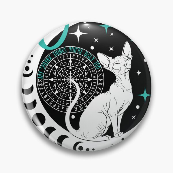 Item preview, Celestial Sphynx -Thinks You're Ugly Too- Funny designed and sold by kaszczyszko.