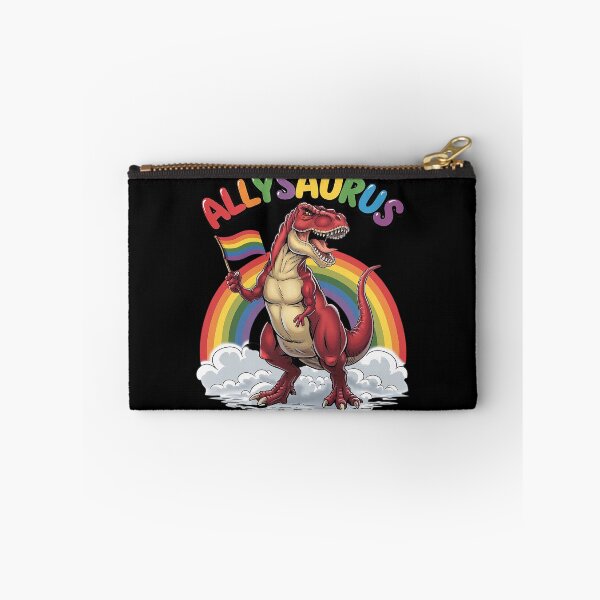 Item preview, Allysaurus T Rex Dinosaur Rainbows LGBT Gay Pride Flag T Rex  designed and sold by MarryIsMonth.