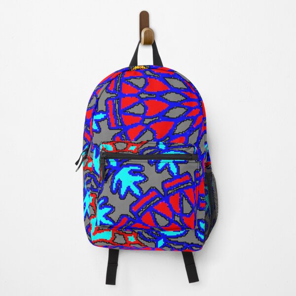 Item preview, Radiant Mandala with Red Petals and Blue Leaf Accents designed and sold by nighttime1990.