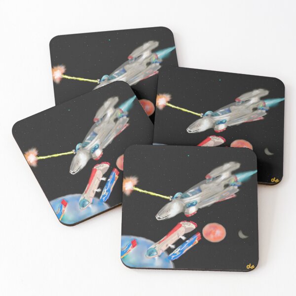 Item preview, Manta Force Astro Shark designed and sold by Kevdigitalart83.