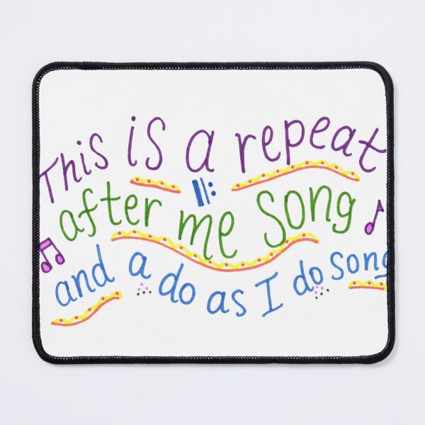 Item preview, Repeat After Me Song designed and sold by Silver Lake Fans.