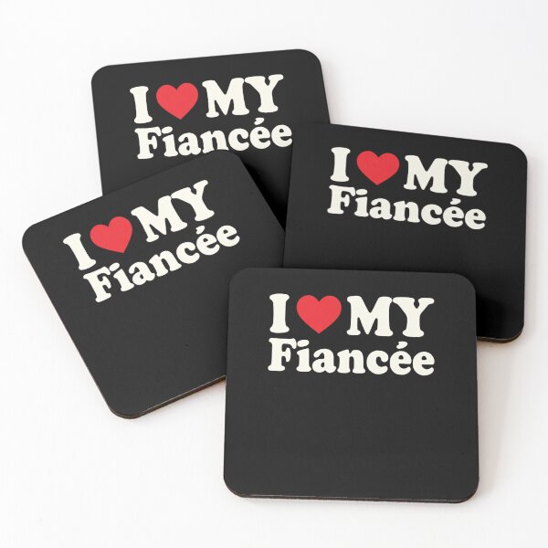 Item preview, I Love My Fiancée Future Mrs Valentine designed and sold by GrumpySableye.