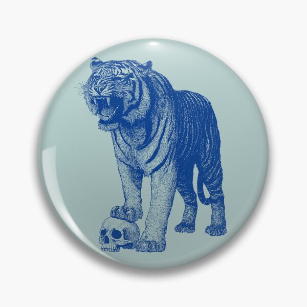 Item preview, Tiger and Skull designed and sold by Lidra Zehcnas.