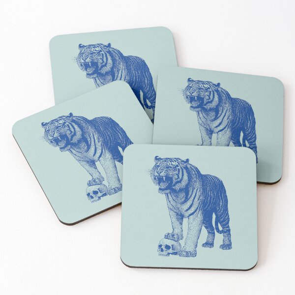 Item preview, Tiger and Skull designed and sold by Lidra Zehcnas.