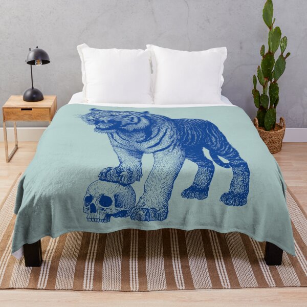 Item preview, Tiger and Skull designed and sold by Lidra Zehcnas.