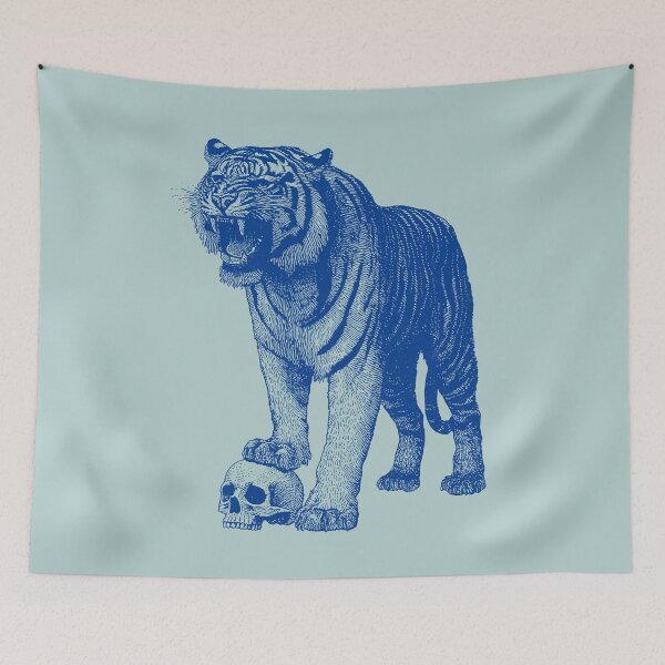 Item preview, Tiger and Skull designed and sold by Lidra Zehcnas.