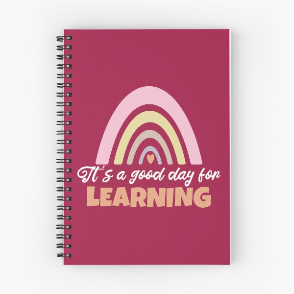 Item preview, Its a good day for Learning rainbow designed and sold by Think4Prints.