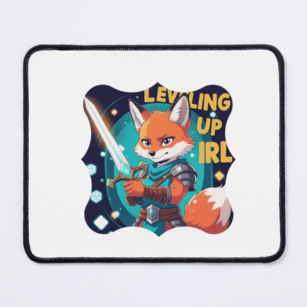 Item preview, Leveling Up IRL gamer slogan designed and sold by SloganSauce.